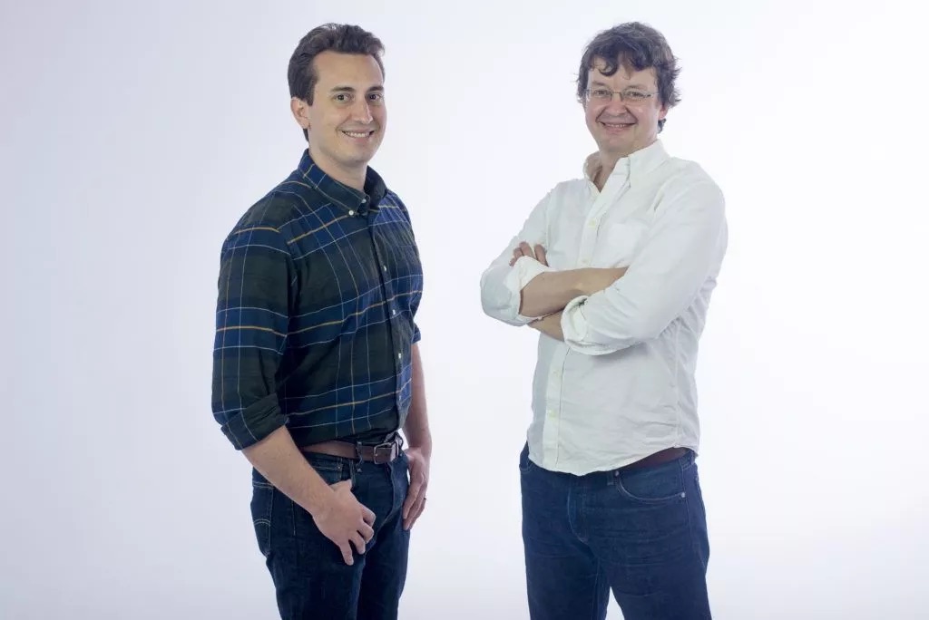 Will Martino, left, and co-founder Stuart Popejoy created Kadena to solve a series of problems that no one has yet solved.