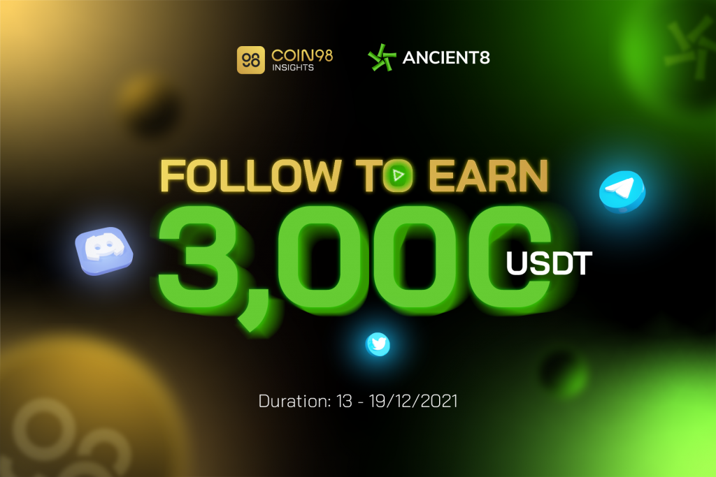 Antica8 x Moneta98: Follow to Earn