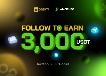 Antica8 x Moneta98: Follow to Earn