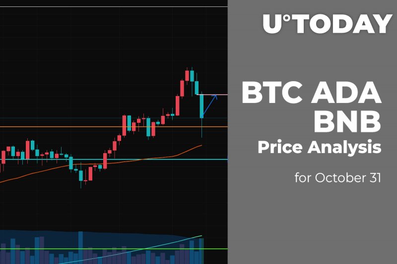 BTC, ADA, and BNB Price Analysis on October 31