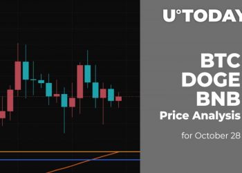 BTC, DOGE and BNB Price Analysis for October 28