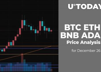 BTC, ETH, BNB and ADA Price Analysis for December 26