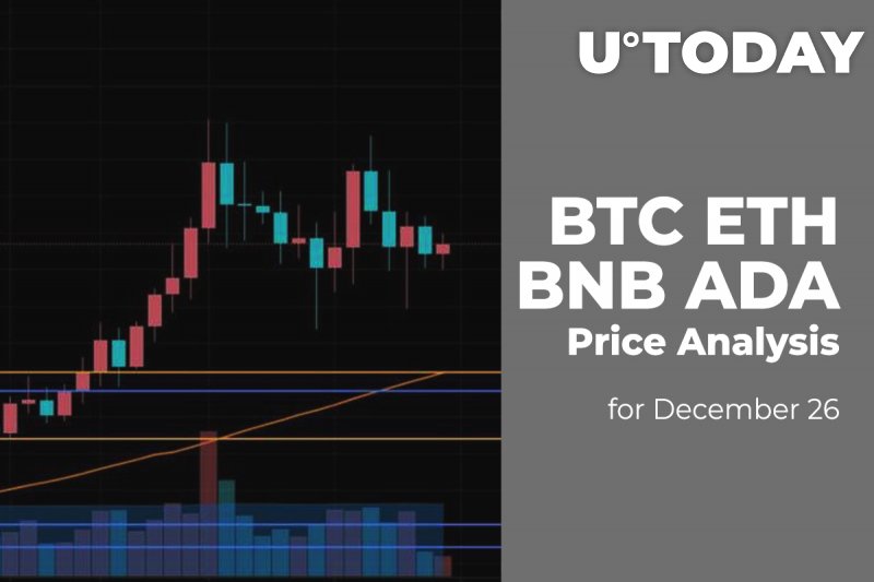 BTC, ETH, BNB and ADA Price Analysis for December 26