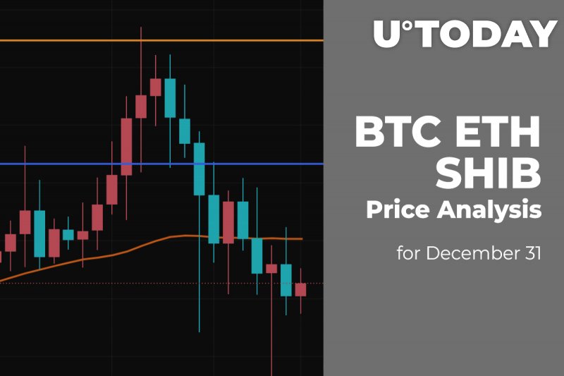 BTC, ETH and SHIB Price Analysis for December 31