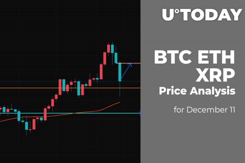 BTC, ETH and XRP Price Analysis for December 11