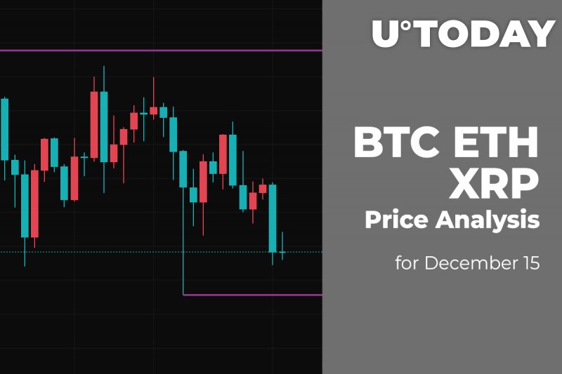 BTC, ETH and XRP Price Analysis for December 15