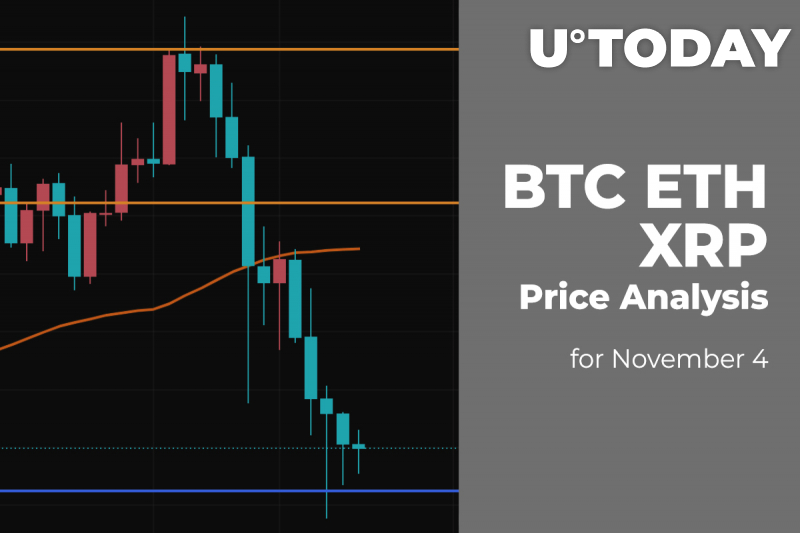 BTC, ETH and XRP Price Analysis for November 4