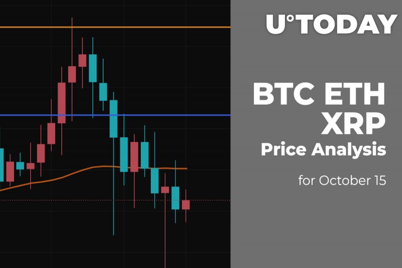 BTC, ETH and XRP Price Analysis on October 15