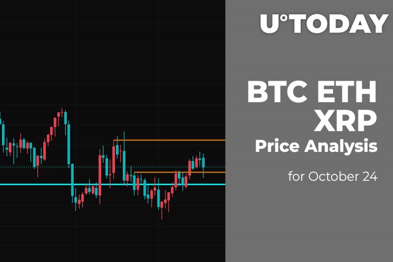 BTC, ETH and XRP Price Analysis on October 24