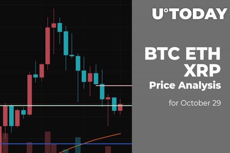 BTC, ETH and XRP Price Analysis on October 29