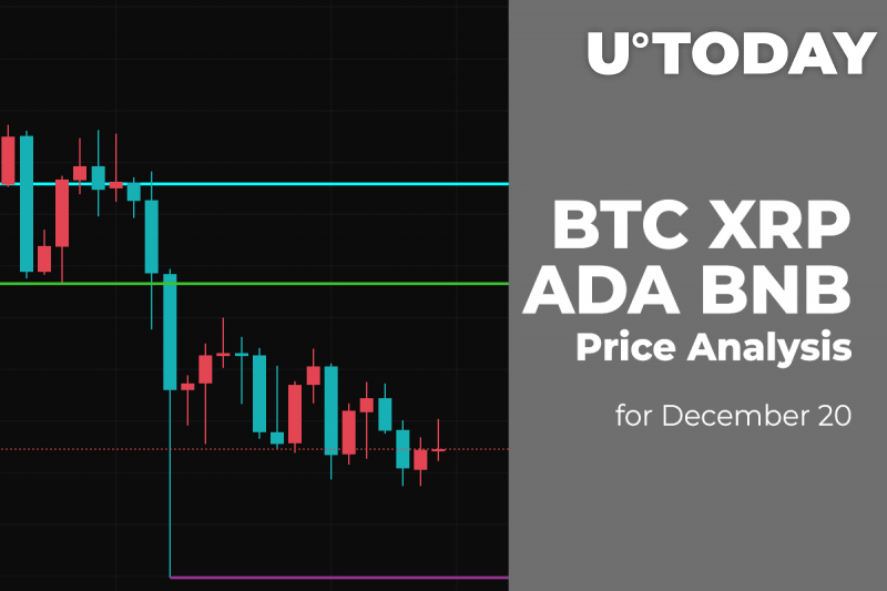 BTC, XRP, ADA and BNB Price Analysis for December 20