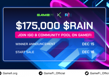 Detailed progress on IGO Rainmaker Games (RAIN) on GameFi Launchpad