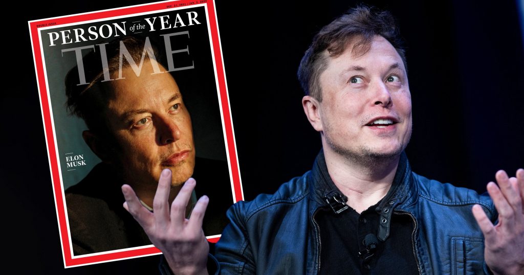 Elon Musk selected as "Person of the Year 2021" says cryptocurrencies are hard to replace fiat