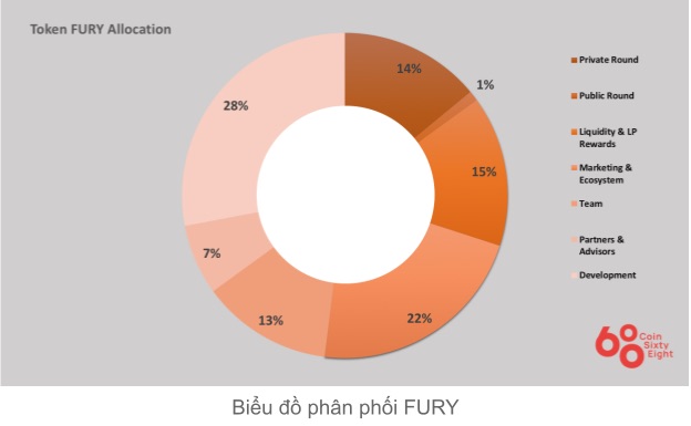 Fury Coin Allocation Diagram