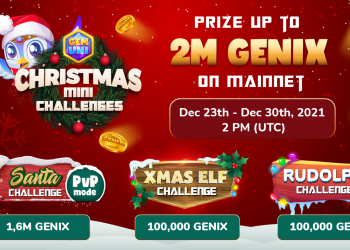 GemUni (GENI) launches "Christmas Mini-Challenges" with 2 million GENIX prizes