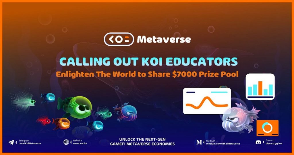 Koi Metaverse (KOL) launches "Education Series" with many interesting activities with a prize of 7,000 USD