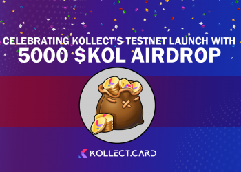 Kollect "explodes" 5000 KOL airdrop to celebrate Testnet's launch date
