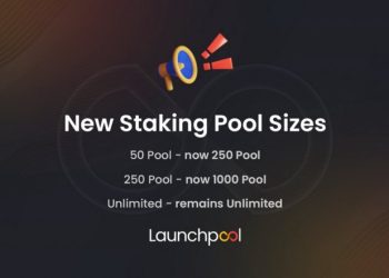 Launchpool (LPOOL) changes the size of the staking pool, what is the reason?