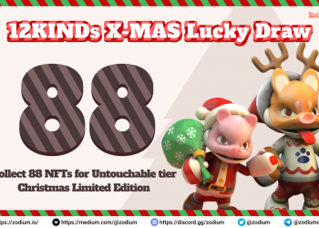 Merry Christmas with Zodium (ZODI): Collect 88 NFTs for an "untouchable" limited edition
