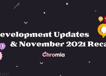 November summary and new update on the Chromia project (CHR)