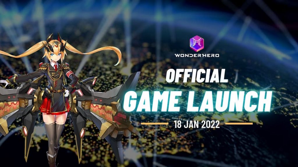 P2E RGP WonderHero (WND) game has announced the official release time of the game