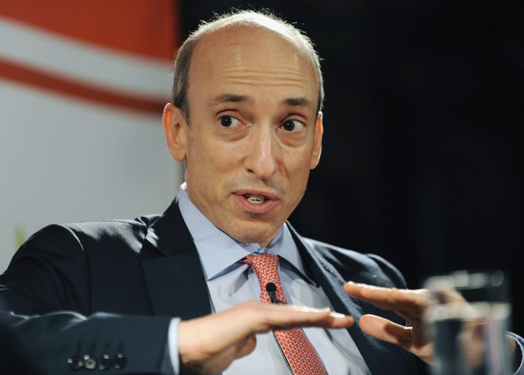 SEC President Gary Gensler says the cryptocurrency market is manipulating "terrible"