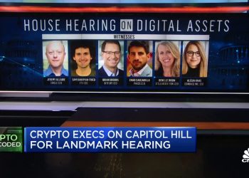The US House of Representatives holds hearings with the CEOs of 6 major cryptocurrency companies