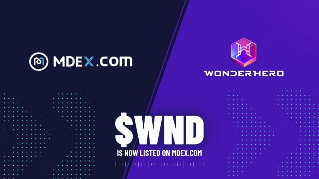 WonderHero (WND) “list” on Mdex.com