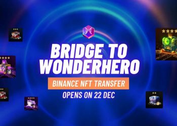WonderHero (WND) opens Binance NFT Bridge on December 22nd