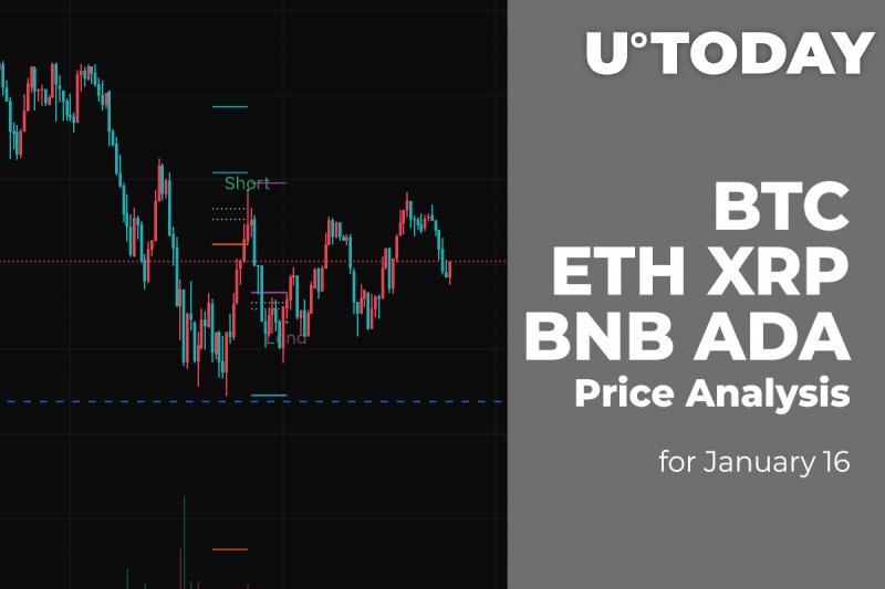BTC, ETH, XRP, BNB and ADA Price Analysis for January 16