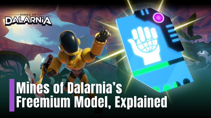 Mines of Dalarnia (DAR) uses a "Freemium" model that removes common barriers to entry