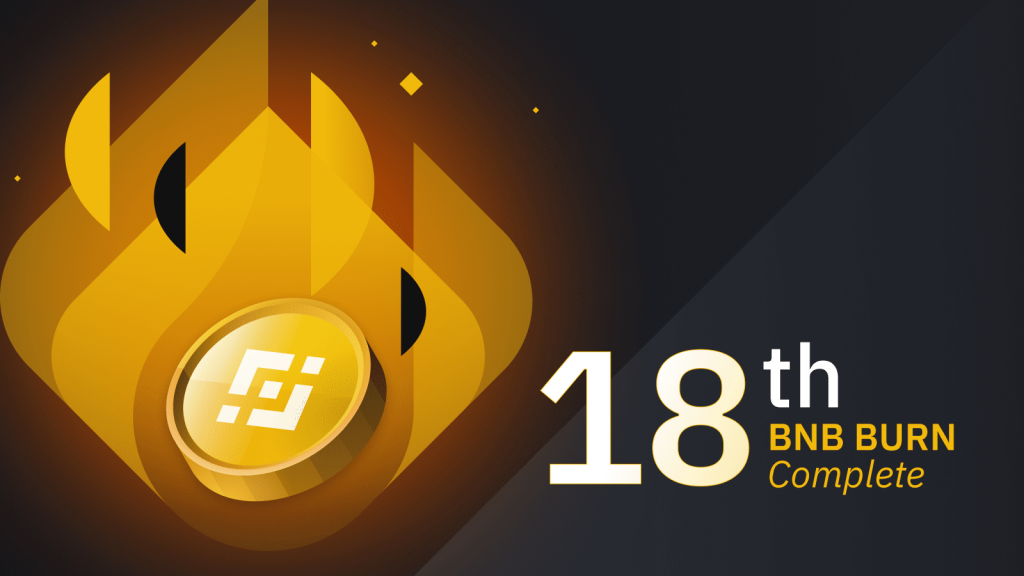 Binance completes its 18th quarterly BNB burn