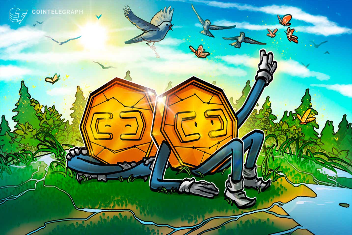 Green and yellow: Crypto projects save the planet