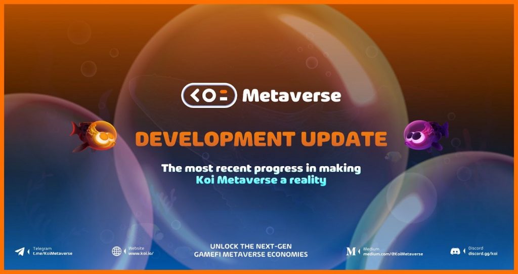 Koi Metaverse: Development update for the week of January 3 - January 10