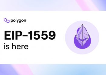 Polygon implements the EIP-1559 mechanism to burn MATIC tokens