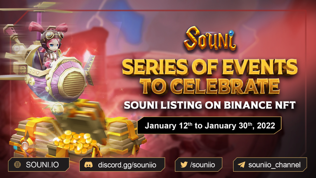 SOUNI (SON) opens a campaign to celebrate the "listing" on Binance NFT