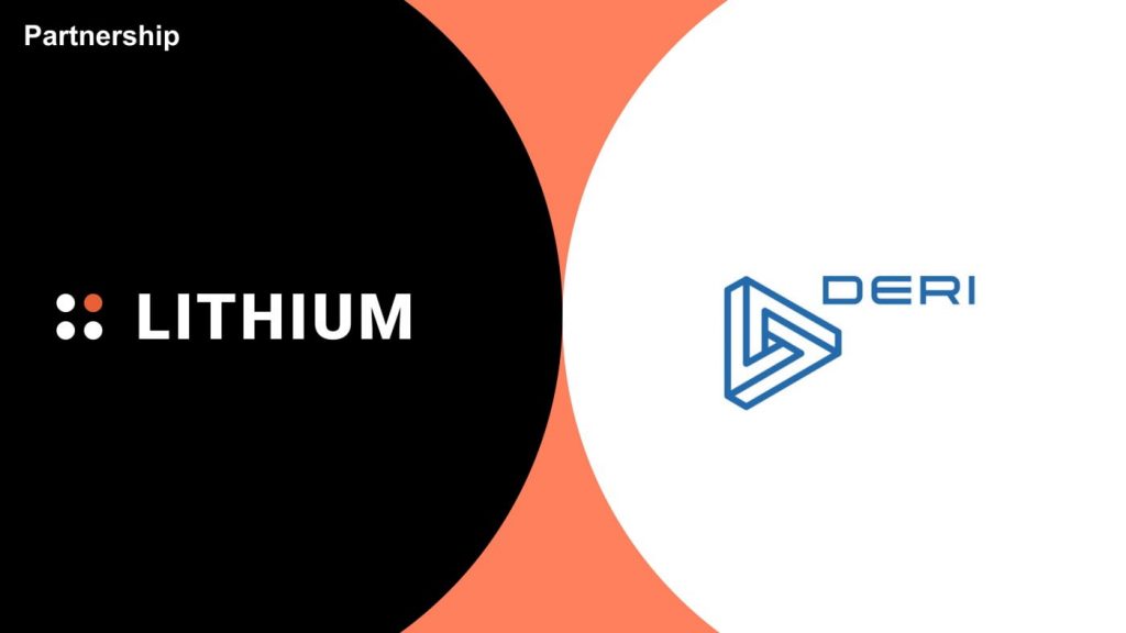 The Deri Protocol derivatives trading platform joins the Lithium Finance (LITH) ecosystem.