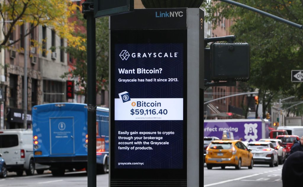 The value of Grayscale's crypto assets drops by $ 17 billion in just 2 months