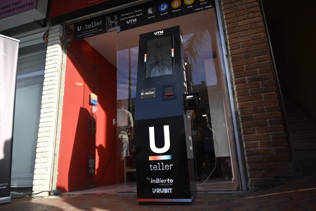 Uruguay successfully installs the first Bitcoin ATM in history