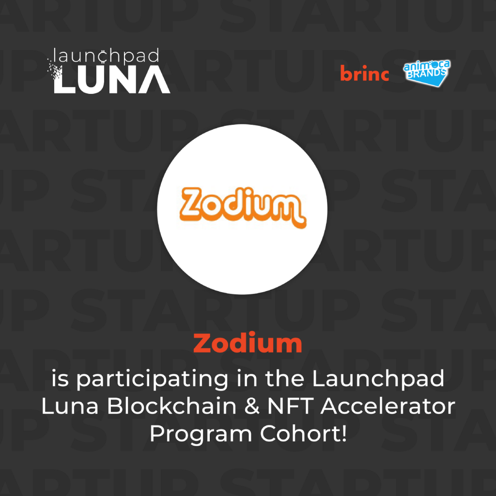 Zodium joins Launchpad Luna's Fall 2021, co-hosted by Brinc and Animoca Brands