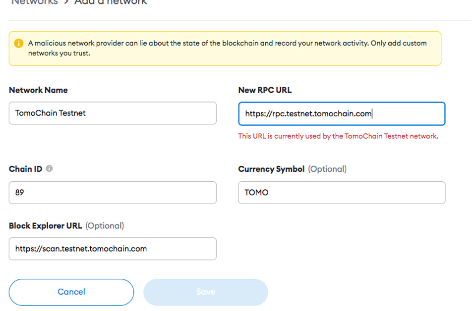 Fill in the parameters as shown below and click 