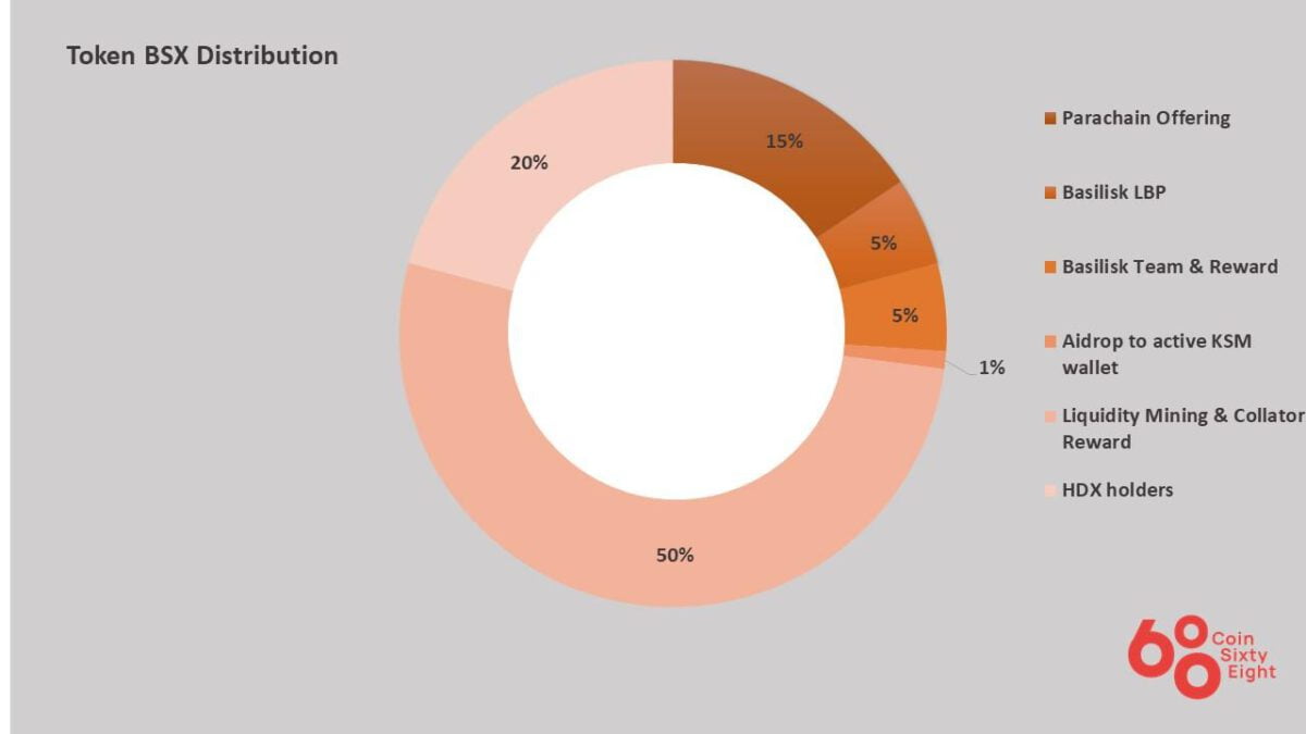 Bsx coin allocation chart