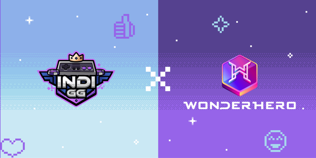 IndiGG is the next partner of the P2E WonderHero RPG title