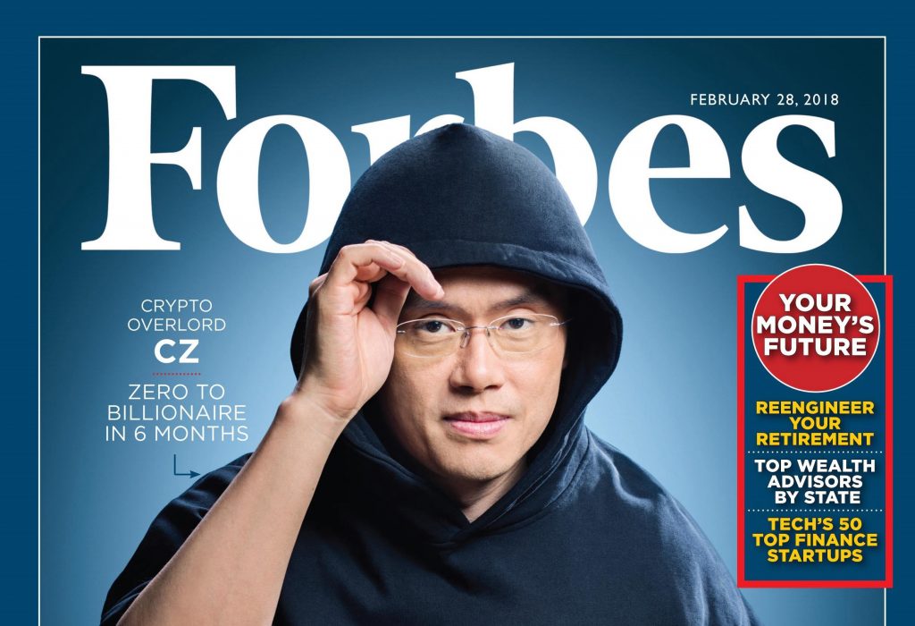 Binance invests $ 200 million in Forbes magazine