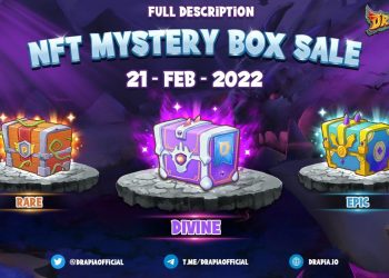 Drapia (DMV) Opens 5,000 Mystery Boxes for Sale - Opportunity to Own First Generation NFT Dragons Early