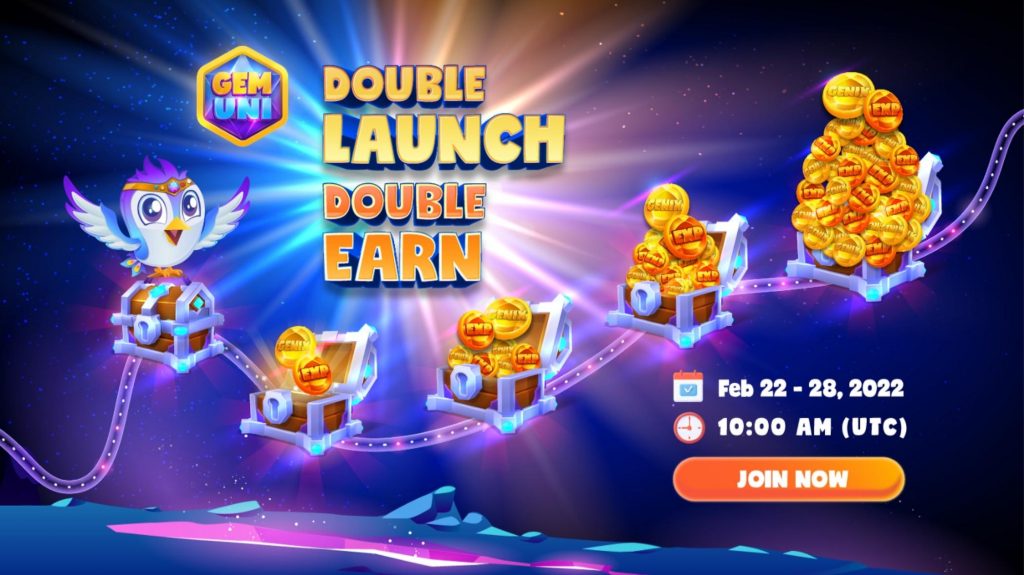 GemUni organizes the event "Double Launch, Double Gain" - Every day is a new challenge