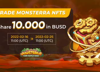 Join Monsterra NFT trading for a chance to share the bonus pool of up to 10,000 USD