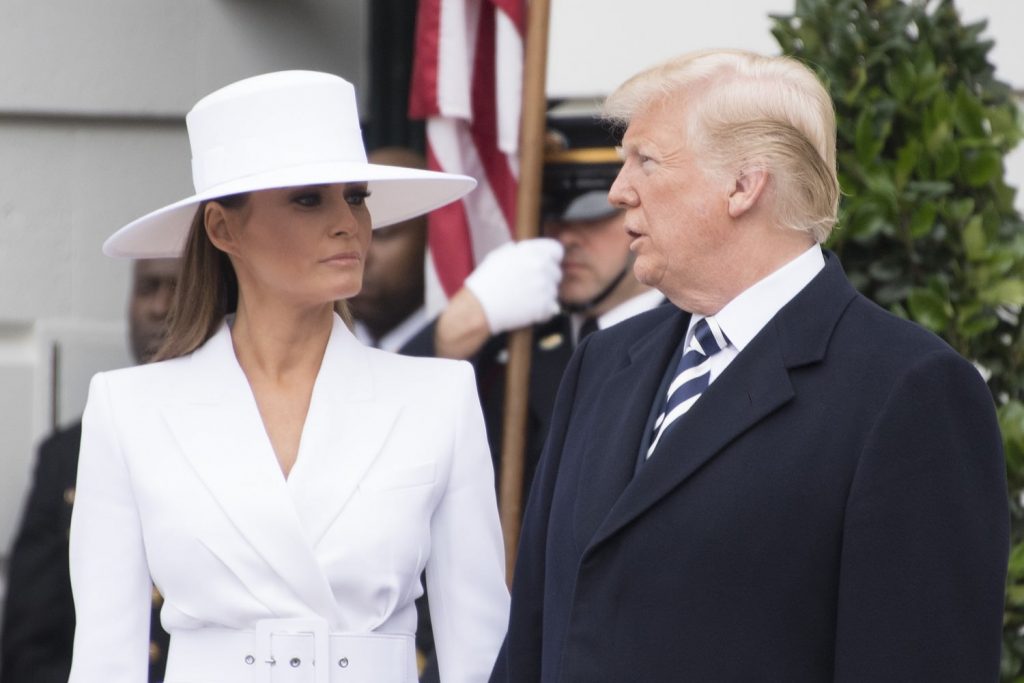 Melania Trump was found "selling and buying" her own NFT