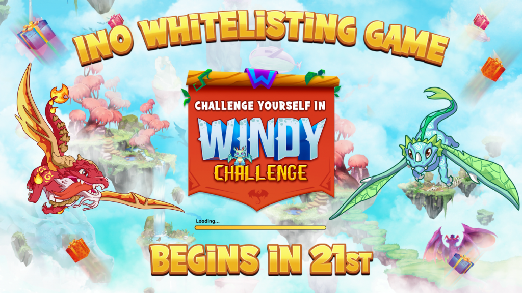 Take part in the Windy Challenge to compete for a special spot on the whitelist with Drapia