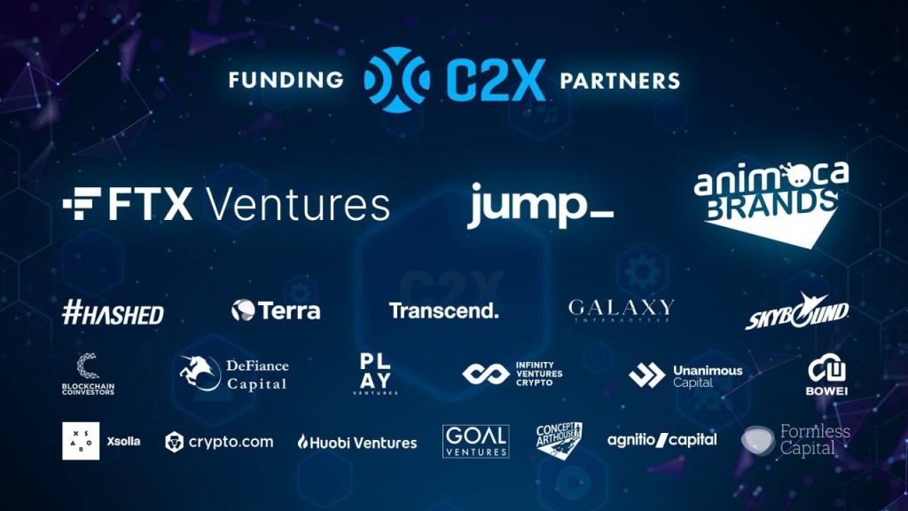 C2X - The Web3 gaming platform on Earth paid in $ 25 million